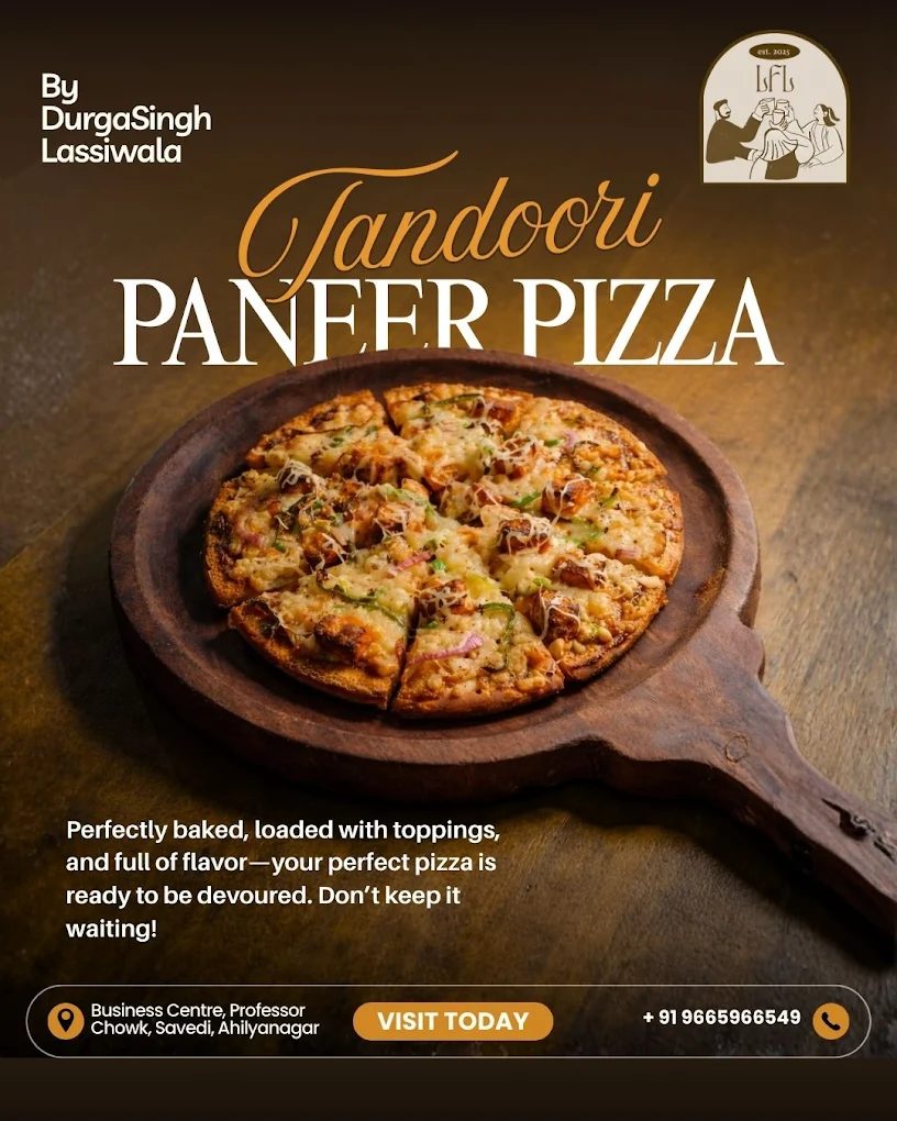 Tandoori Paneer Pizza