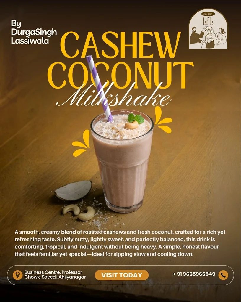 Cashew Coconut Milkshake